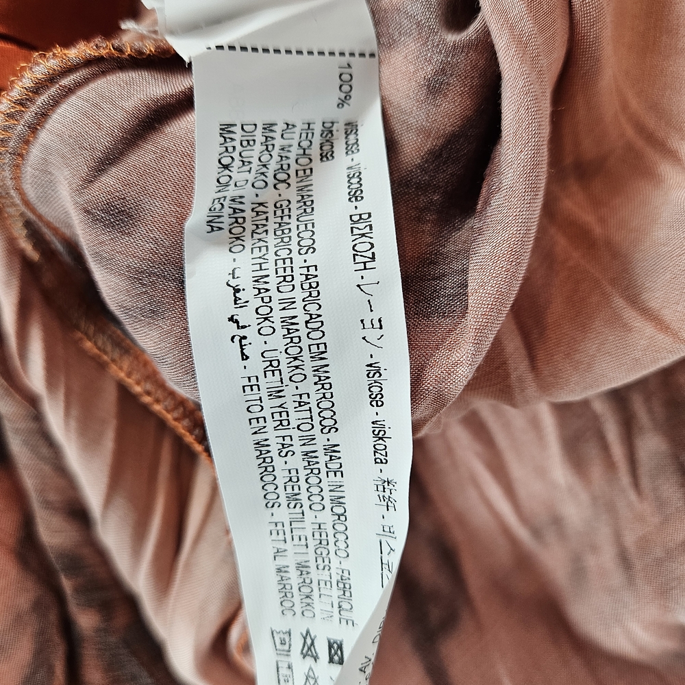 Zara Women's Orange Floral Dress - Picture 6 of 6
